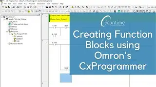 Creating Function Blocks using Omron's CxProgrammer!