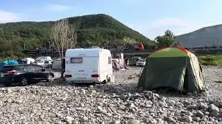 10 день на море с палаткой