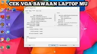 Cek Vga Bawa an Laptop dengan DXDIAG