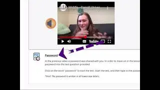 Enter Password into the Test