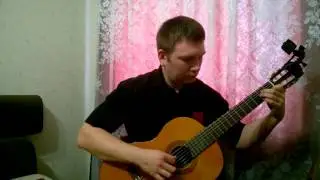 Кубинский танец на гитаре