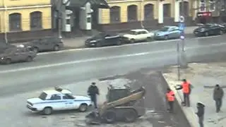 Стант на Bobcat!!!