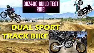 Modded DRZ400 - The Best Dirt Bike Overall? Final ep. DRZ400SM Upgrade Build