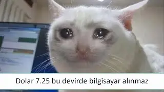 DOLAR 7.25 BU DEVİRDE BİLGİSAYAR ALINMAZ...