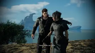 Hanging out with gladiolus - Final fantasy XV