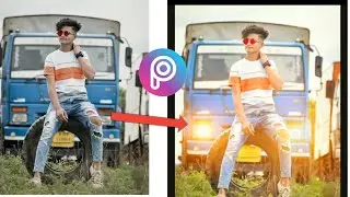 Picsart PNG light💥 png effect in photo || picsart photo editing tutorial