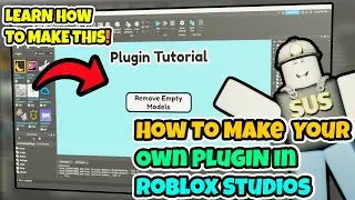 How To Make A PLUGIN In ROBLOX STUDIOS (2023)