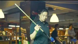 Susi Marlene at Redball Billiard Taman Palem