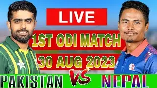 Pakistan vs Nepal 1st Asia Cup Match Live - Asia Cup 2023 Live Scores & Commentary - Crex Sports