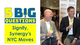 Signify & Synergy stir NYC lighting market with key announcements, insights from execs