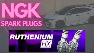 FK8 TYPE R: NGK Ruthenium HX Spark Plugs Replacement Install