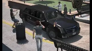 GTA 5 -- Presidential limo (Cadillac 'BEAST') IED/bulletproof test [PART 1]