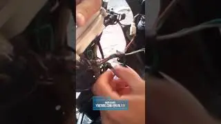 Замена лампочек подсветки спидометра на скутере.