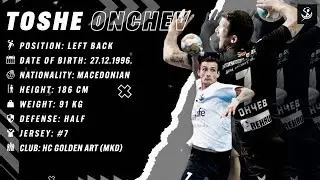 Toshe Onchev | Left Back | HC Golden Art | Highlights | Handball | CV | 2023/24