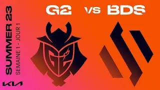 LEC Summer Split 2023 - W1D1 - G2 vs BDS
