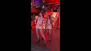 Dancers on Walking Street in Pattaya, Thailand