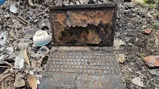 Restoring a Destroyed Sony Vaio Laptop Found in a Burnt Dump