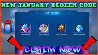 2 NEW REDEEM CODES | JANUARY 2021 WORKING REDEEM CODE | ML NEW REDEEM CODE | MLBB HANABI