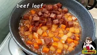 Beefloaf with carrot and potato recipe!