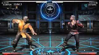 Scorpion Hellfire Variation Combo ( 47% - 50% )