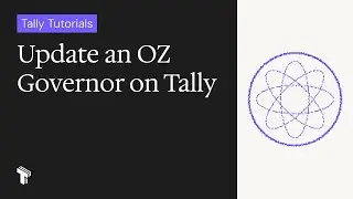Update Open Zeppelin Governor on Tally || Tally Tutorials