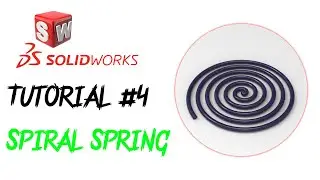 SolidWorks How To Make | Every Friday | Spiral Spring