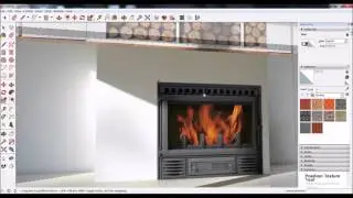 Como projectar uma imagem raster personalizada como uma textura no SketchUp