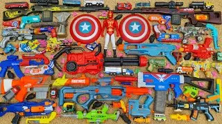 Membersihkan Nerf Shotgun, Assault Rifle, AK47, Sniper Rifle, Glock Pistol, M16, nerf Assault Rifle