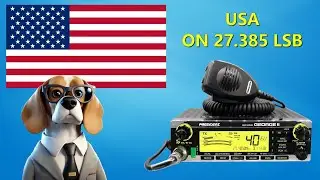 USA stations starting to bubble up on 27.385 LSB #cbradio #superbowl #dx