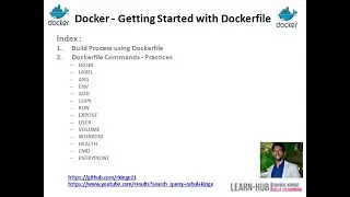 Devops Docker - 4 - Writing a Dockerfile and Commands Instruction | Tutorial Series | Rahul Kinge