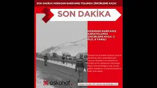 Horasan-Sarıkamış Karayolunda Zincirleme Kaza: 2 Ölü, 8 Yaralı