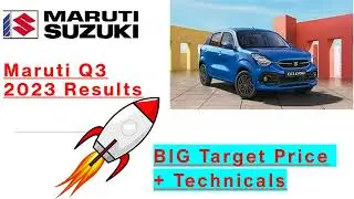 Maruti Q3 2023 Results Today || Maruti Share Price News & Target || Maruti Share Target ||Good Music