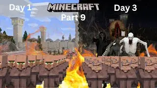 I Made 9 Villagers Simulate SCP Containment Breach in Minecraft (Part 9)