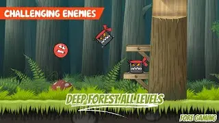 Red Ball 4 Deep Forest All Levels