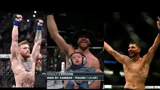 When UFC Fighters Touch the Sky