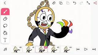 Flipaclip – Dyle Twisted transformation animation 