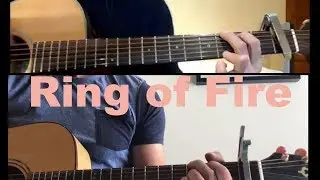 Johnny Cash - Ring of Fire (Acoustic Cover/ Elisa Louise collab)