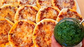 Мини-пиццы "Болоньезе"! Вкусно и удобно брать с собой!