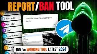 Telegram Report Sender Software 100% working  2023