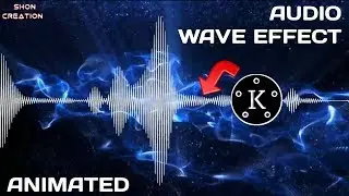 #kinemaster #audiowave  HOW TO ADD AUDIO WAVE EFFECT ON VIDEOS      USING   #KINEMASTER