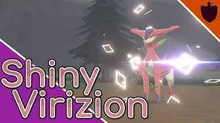 LIVE! Shiny (Marked) Virizion in Pokémon Sword and Shield (Crown Tundra DLC) after 1303 Runaways!