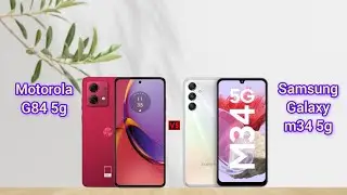 motorola g84 5g vs samsung galaxy m34 5g | full⚡ comparison