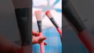 How to clean dirty makeup brushes very easily 🎉☺️ #shorts #youtubeshorts