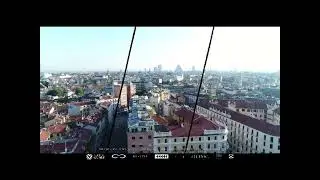 video effects drone view