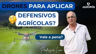 DRONES NA APLICAÇÃO DE DEFENSIVOS AGRÍCOLAS