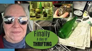 Looking for vintage, unique and one-of-a-kind items at my favorite thrift store Collecting/Resale