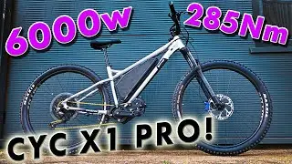 How to Convert ANY Bike with the WORLD’S FASTEST 6Kw Mid-Drive E-Bike Kit (6000 watt)
