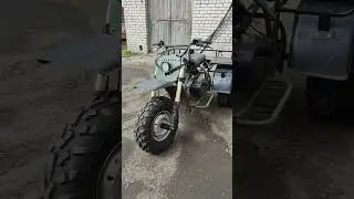 На новый трицикл ставим более узкую резину!