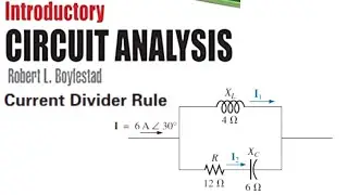 Current Divider Rule in Parallel AC Circuits ||Solution of Problem 34b Introductory Circuit Analysis
