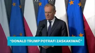 Donald Tusk mówi o Trumpie. 